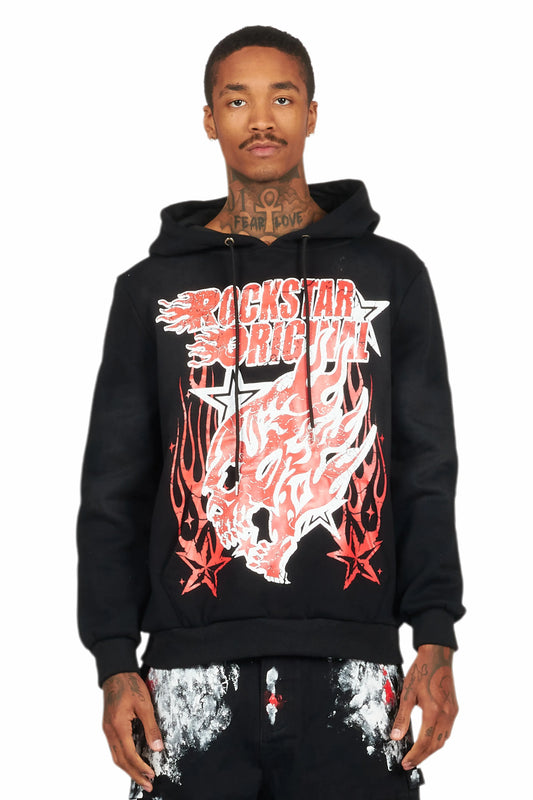 Smitty Black Graphic Hoodie - image 2