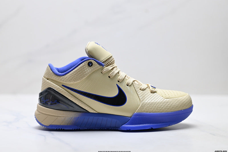 Nike Kobe 4 Protro Low-Top Basketball Shoes with Flywire & Zoom Air