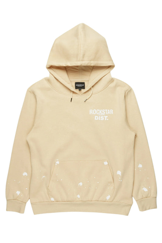 Raffer Beige/White Graphic Hoodie - image 1
