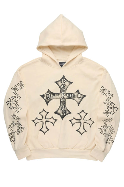 Marzion Sand/Black Hoodie - image 1