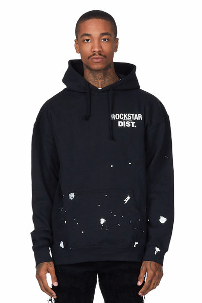 Raffer Black Graphic Hoodie - image 1