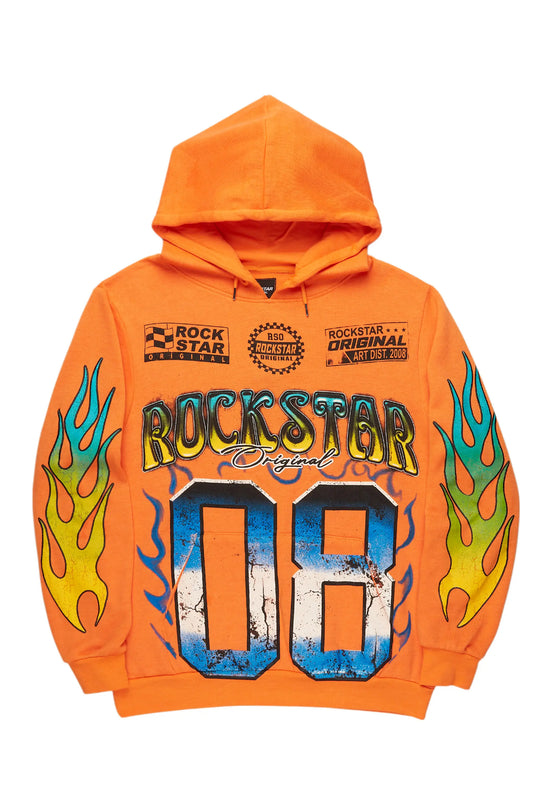 Quito Orange Graphic Hoodie - image 1