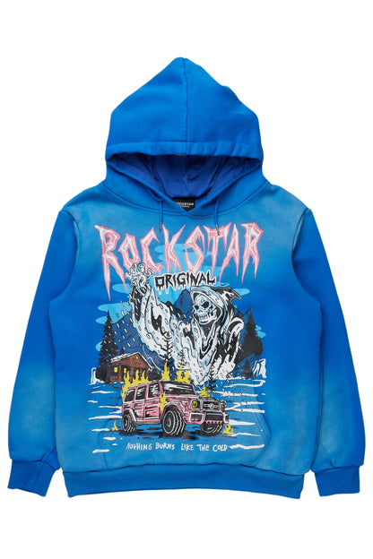 Kip Royal Blue Graphic Hoodie - image 1