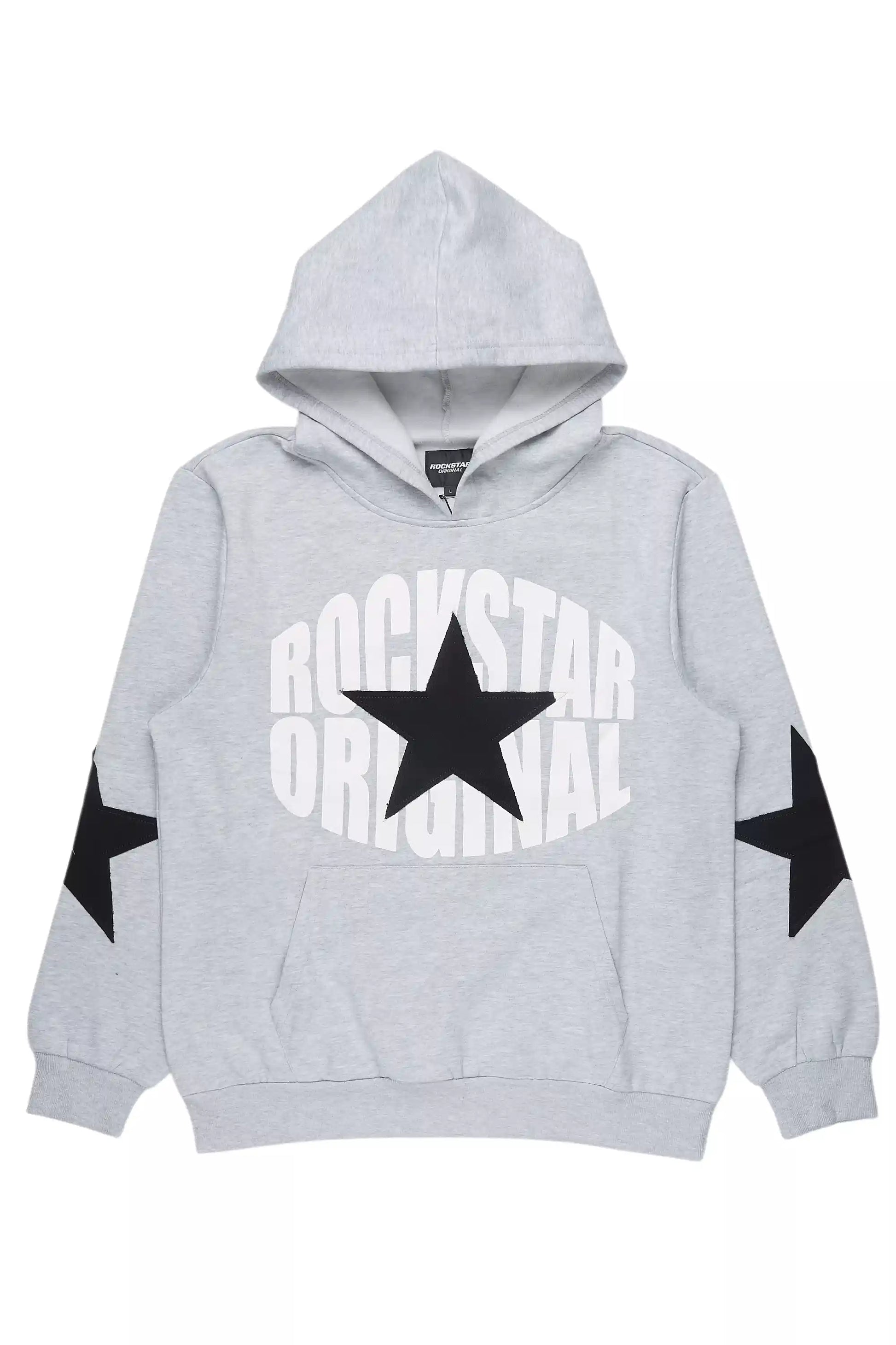 States 2.0 Heather Grey Graphic Hoodie - image 1
