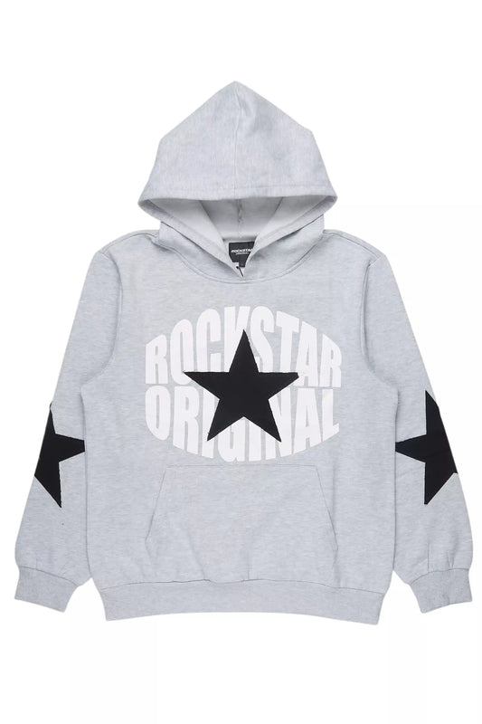 States 2.0 Heather Grey Graphic Hoodie - image 1