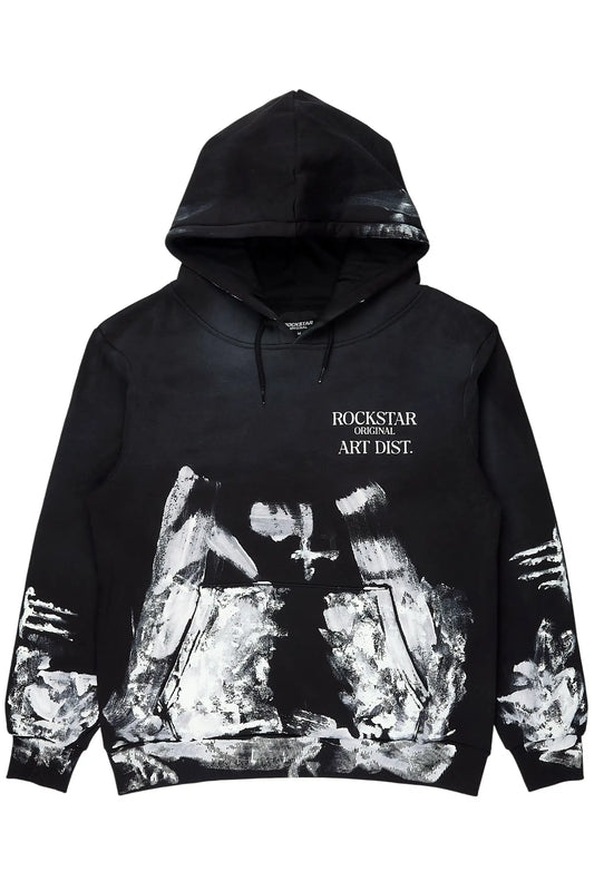 Filip Black Graphic Hoodie - image 1