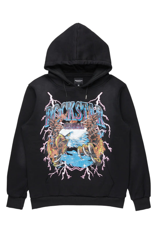 Darken Black Graphic Hoodie - image 1
