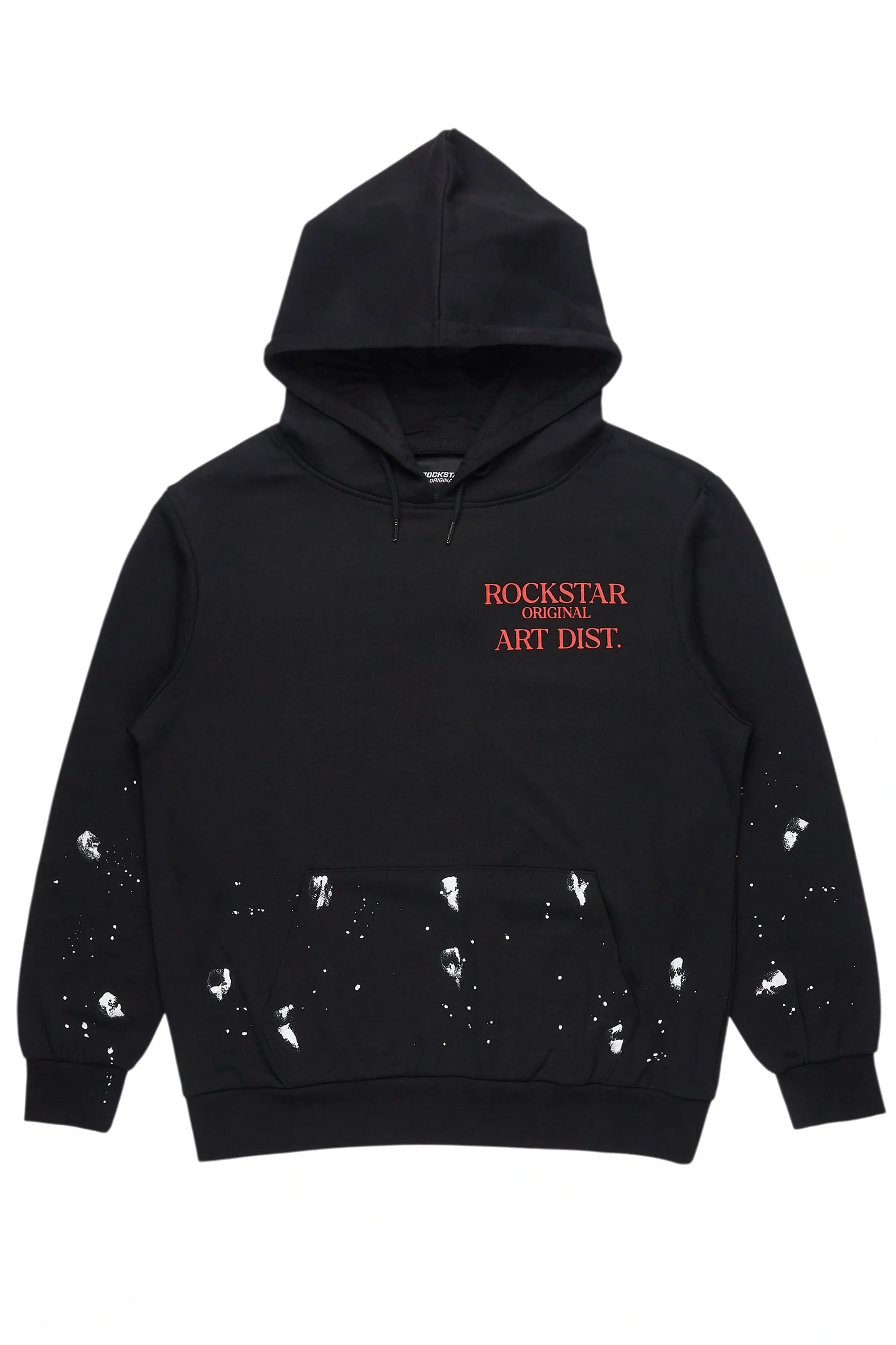 Raffer Black/Red Graphic Hoodie - image 1
