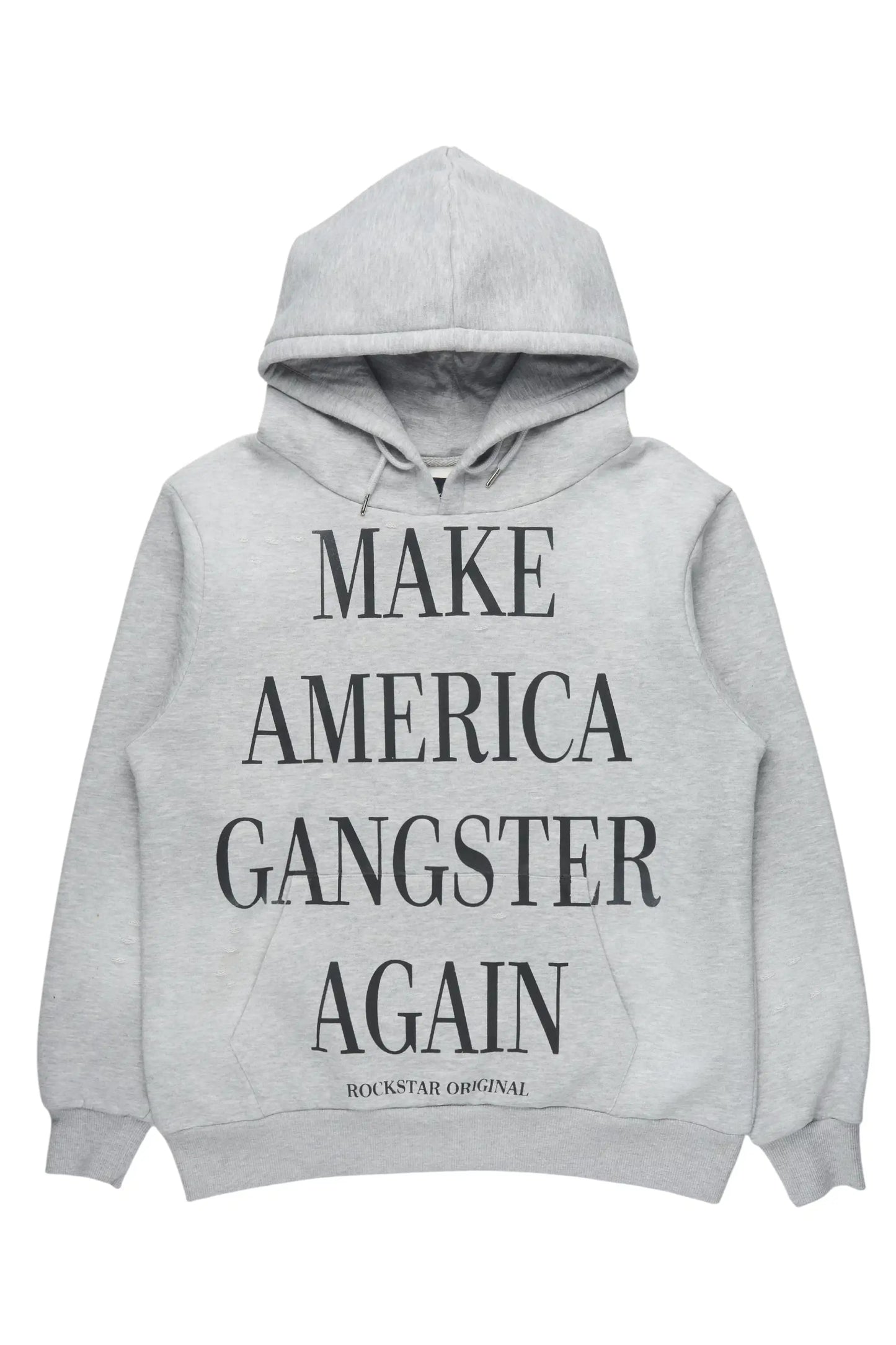 Drake Heather Grey Graphic Hoodie - image 1