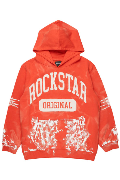 Karlo Orange Graphic Painter Hoodie - image 1