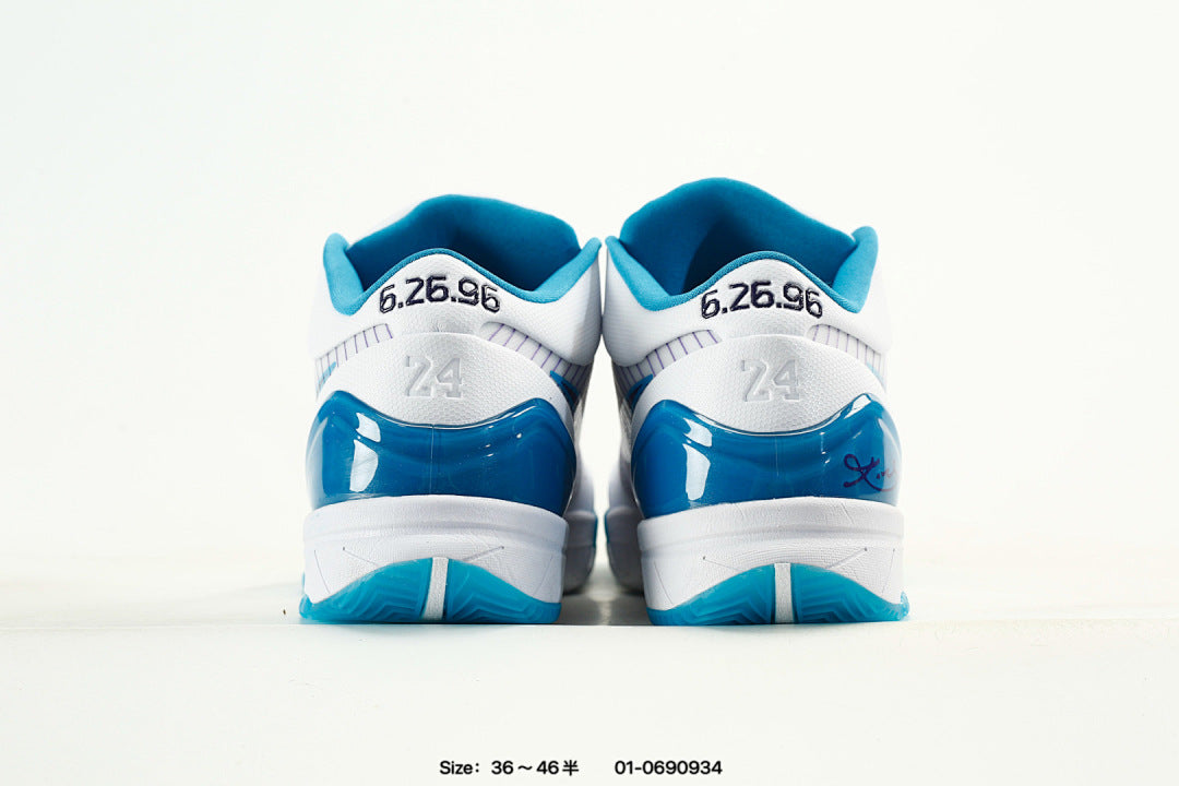 Nike Kobe 4 Protro Low-Top Basketball Shoes with Flywire & Zoom Air