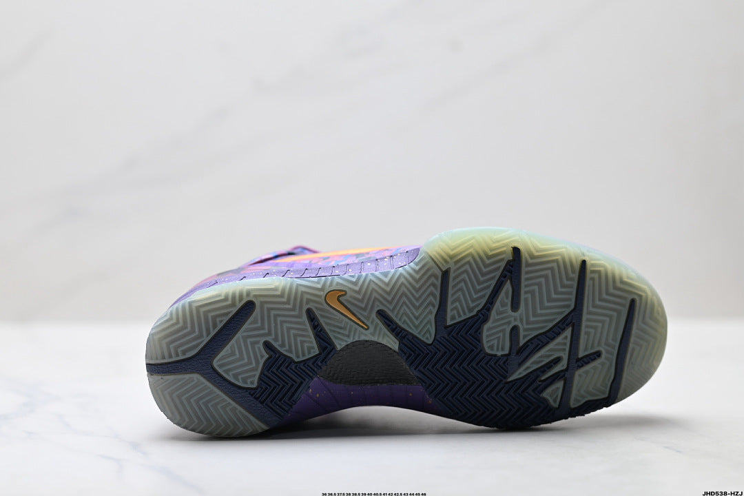 Nike Kobe 4 Protro Low-Top Basketball Shoes with Flywire & Zoom Air