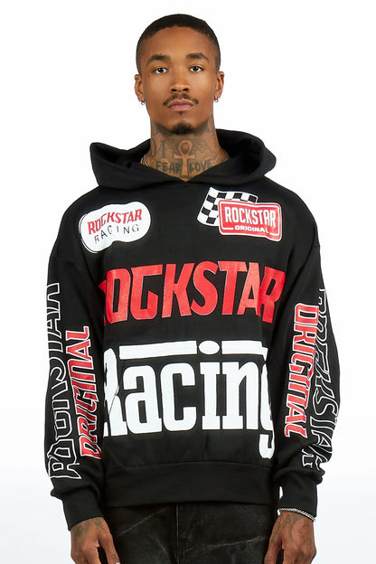 Spiller Black Graphic Hoodie - image 2