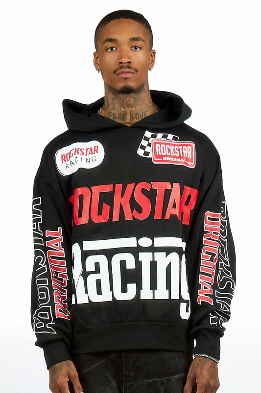Spiller Black Graphic Hoodie - image 2