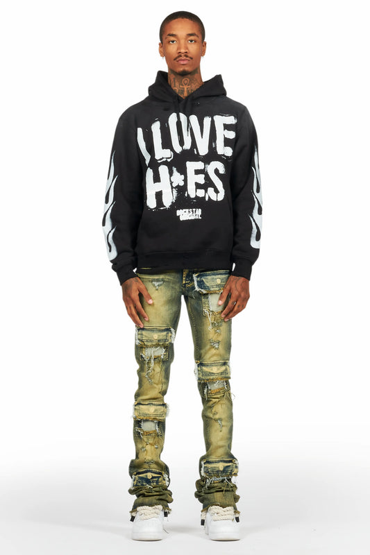 Banyan Black Graphic Hoodie - image 2