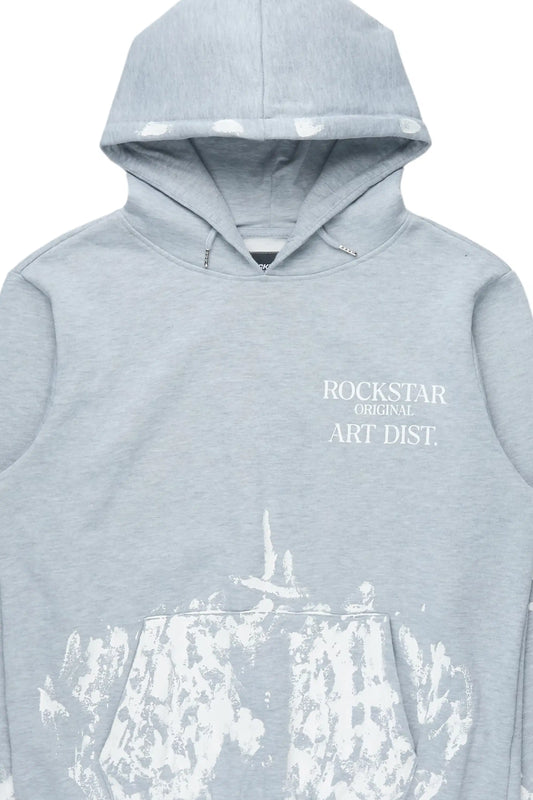 Filip Heather Grey Graphic Hoodie - image 2