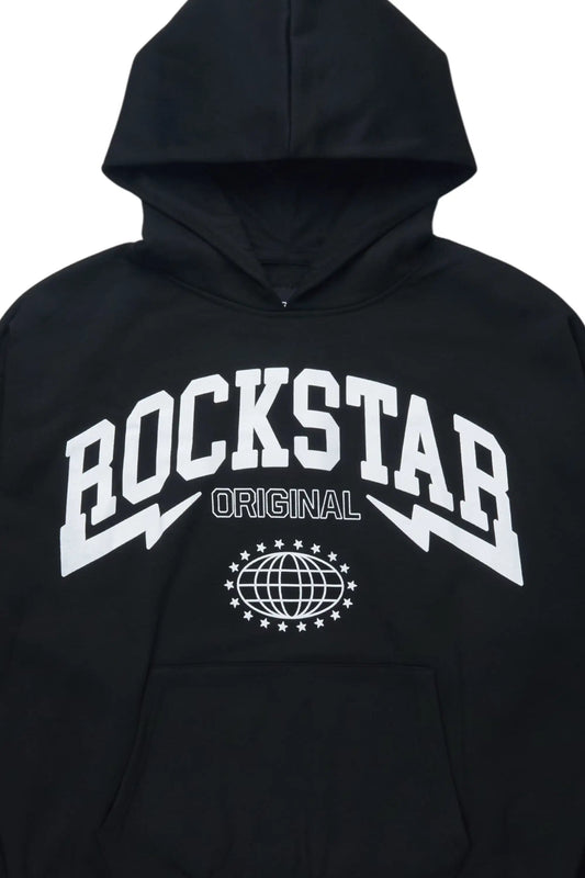 Stori Black/White Graphic Hoodie - image 2