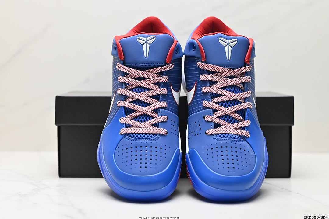 Nike Kobe 4 Protro Low-Top Basketball Shoes with Flywire & Zoom Air