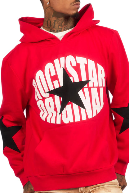 States 2.0 Red Graphic Hoodie - image 2