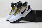 Nike Kobe 4 Protro Low-Top Basketball Shoes with Flywire & Zoom Air