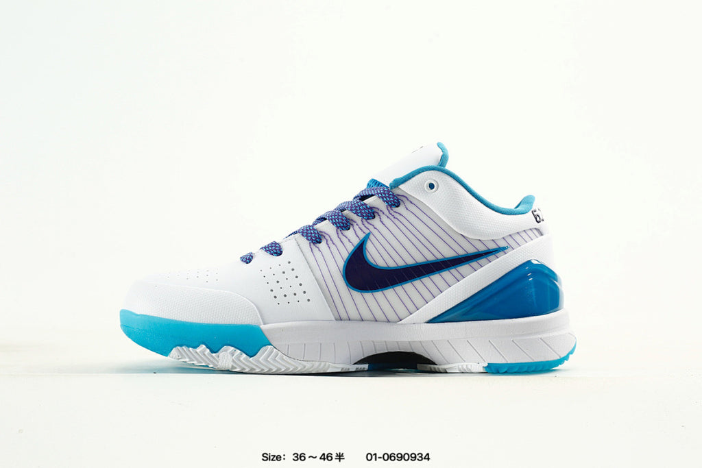 Nike Kobe 4 Protro Low-Top Basketball Shoes with Flywire & Zoom Air