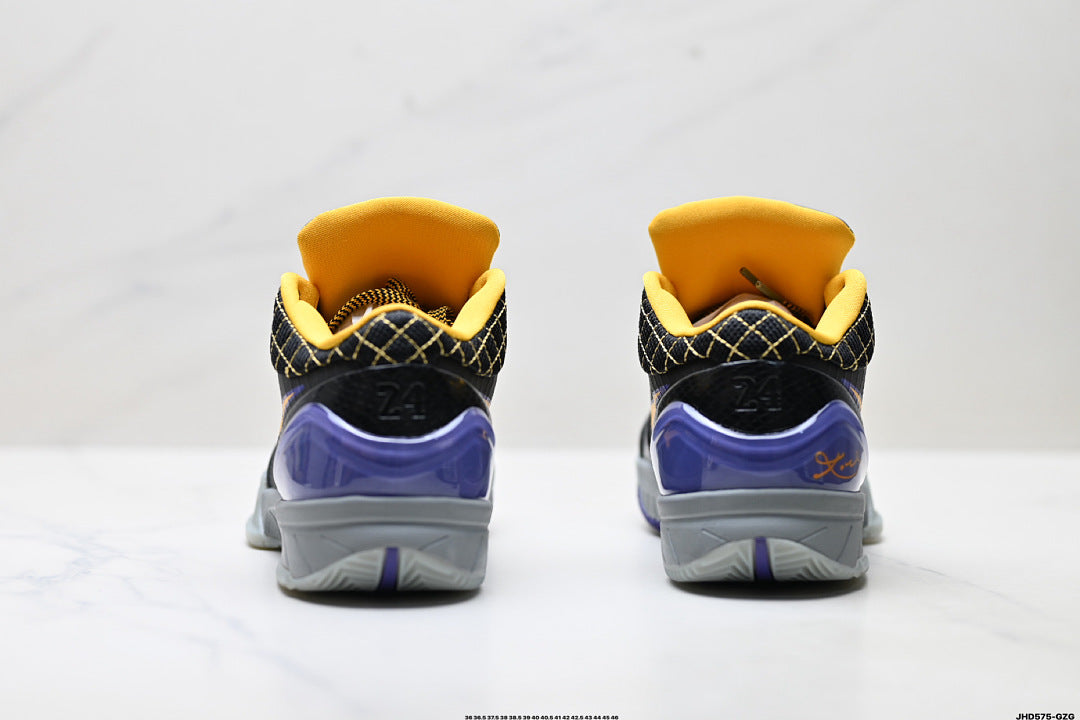 Nike Kobe 4 Protro Low-Top Basketball Shoes with Flywire & Zoom Air