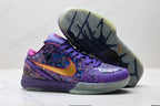Nike Kobe 4 Protro Low-Top Basketball Shoes with Flywire & Zoom Air