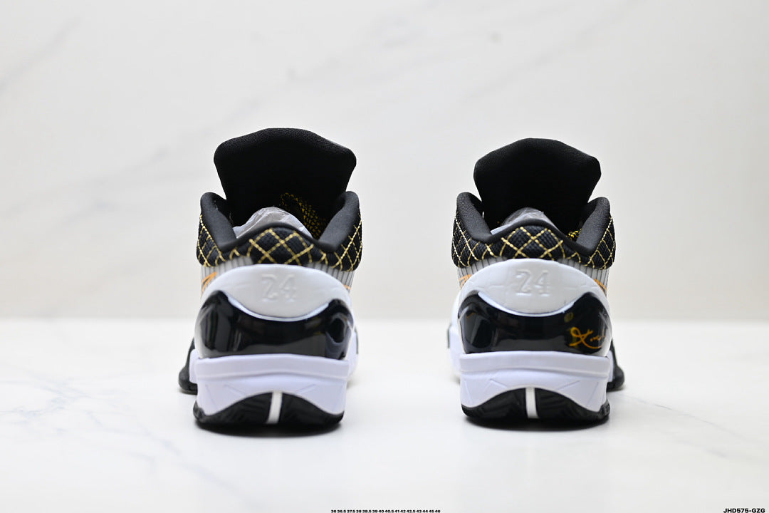 Nike Kobe 4 Protro Low-Top Basketball Shoes with Flywire & Zoom Air