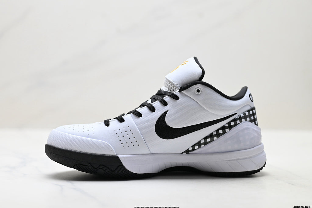 Nike Kobe 4 Protro Low-Top Basketball Shoes with Flywire & Zoom Air