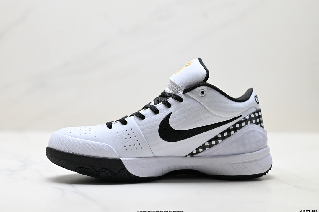 Nike Kobe 4 Protro Low-Top Basketball Shoes with Flywire & Zoom Air
