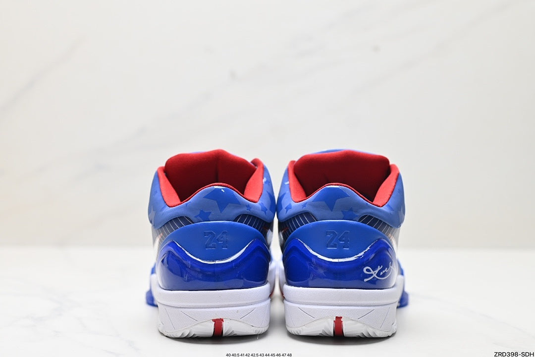Nike Kobe 4 Protro Low-Top Basketball Shoes with Flywire & Zoom Air