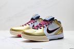 Nike Kobe 4 Protro Low-Top Basketball Shoes with Flywire & Zoom Air