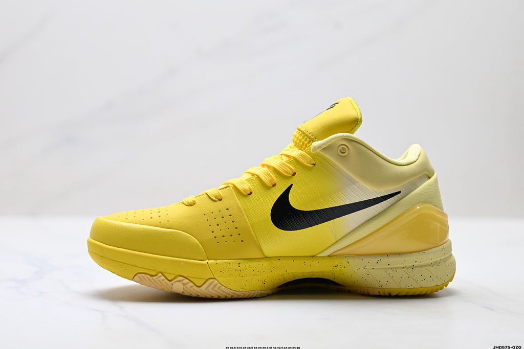 Nike Kobe 4 Protro Low-Top Basketball Shoes with Flywire & Zoom Air