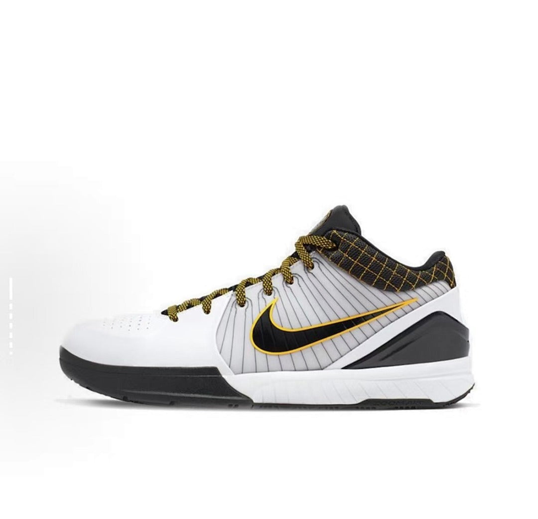Nike Kobe 4 Protro Low-Top Basketball Shoes with Flywire & Zoom Air