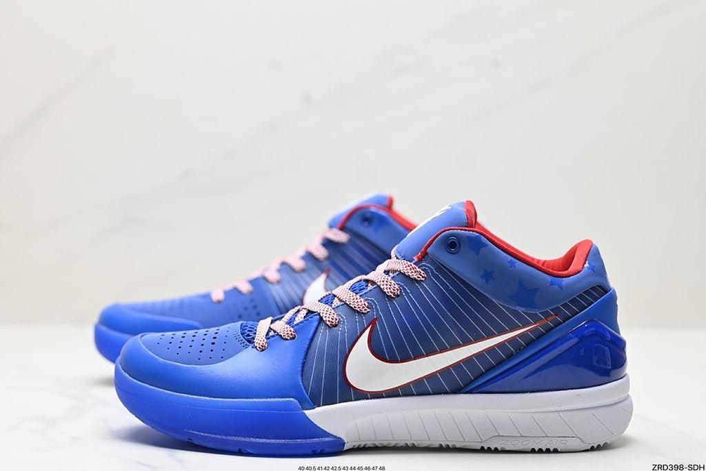 Nike Kobe 4 Protro Low-Top Basketball Shoes with Flywire & Zoom Air