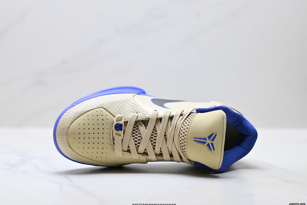 Nike Kobe 4 Protro Low-Top Basketball Shoes with Flywire & Zoom Air