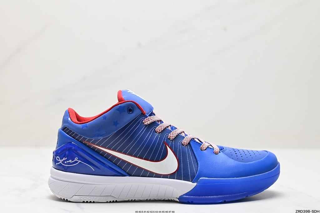 Nike Kobe 4 Protro Low-Top Basketball Shoes with Flywire & Zoom Air