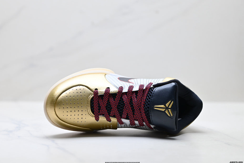 Nike Kobe 4 Protro Low-Top Basketball Shoes with Flywire & Zoom Air