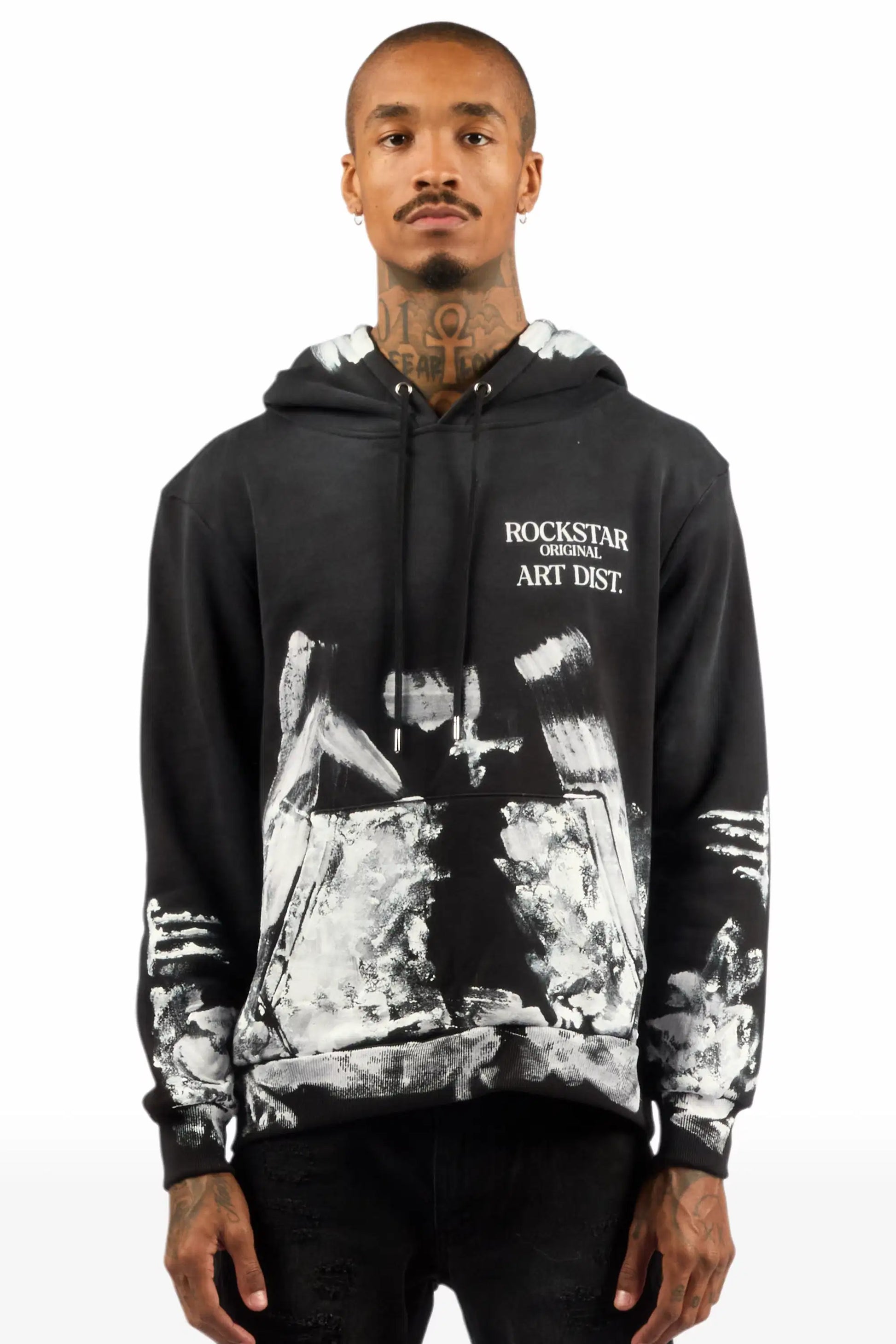 Filip Black Graphic Hoodie - image 2