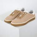 Loro Piana Taupe Lace-Up Sneakers