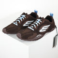 Balenciaga Low-Top Lace-Up Sneaker – Brown & Sky Blue