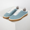 Loro Piana Light Blue Lace-Up Sneakers