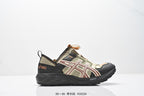 ASICS Trail Running Shoes - Cream Orange Burgundy