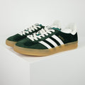 Gucci x adidas Gazelle Sneakers – Dark Green & White