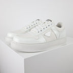 Prada White Low-Top Sneakers