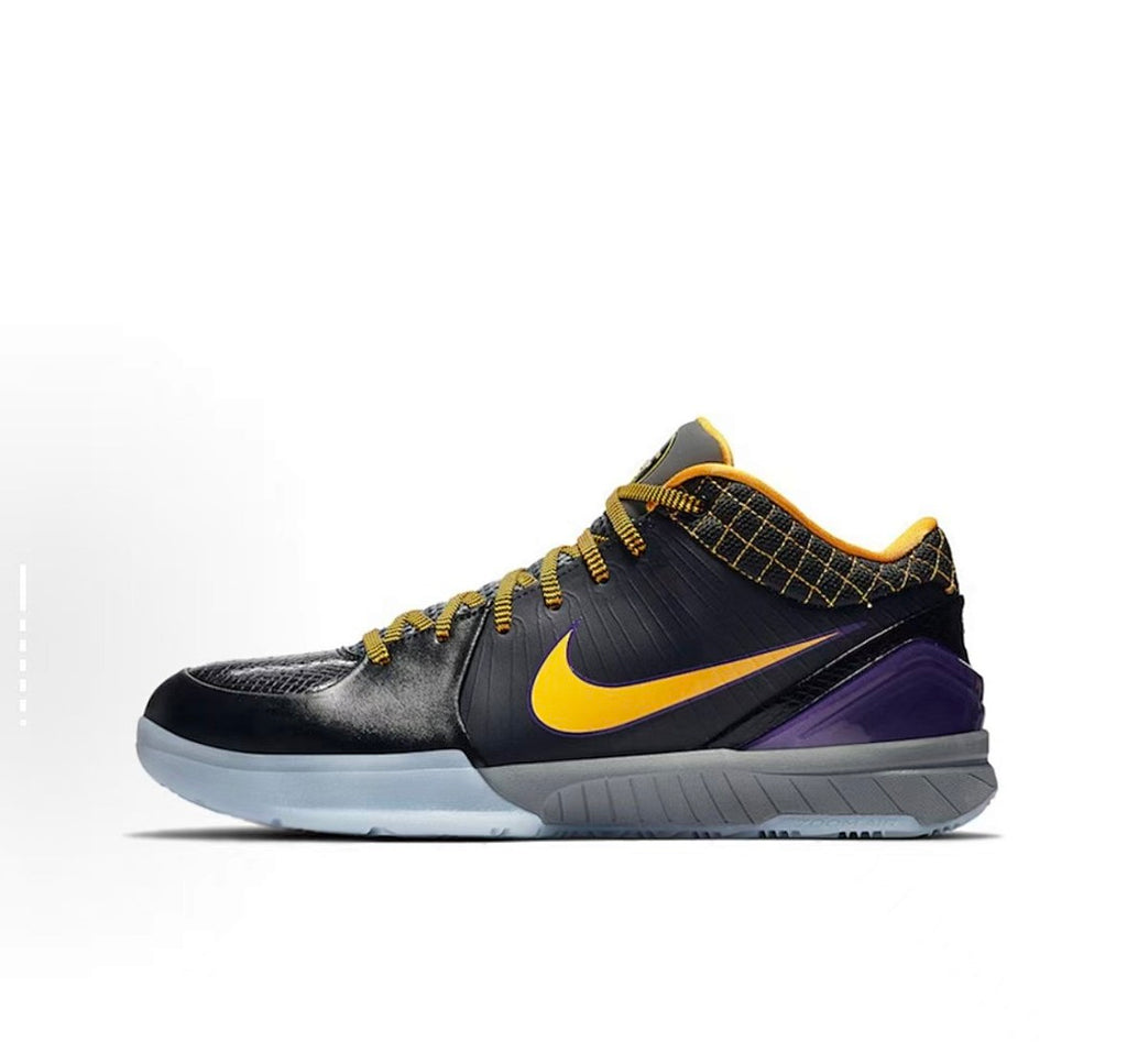 Nike Kobe 4 Protro Low-Top Basketball Shoes with Flywire & Zoom Air