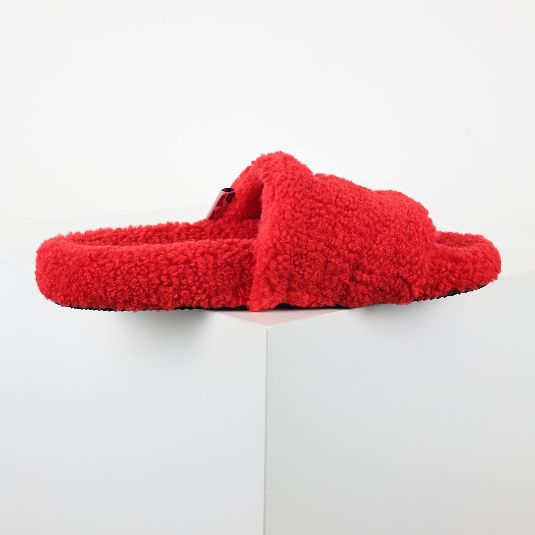 Balenciaga Furry Open Mule