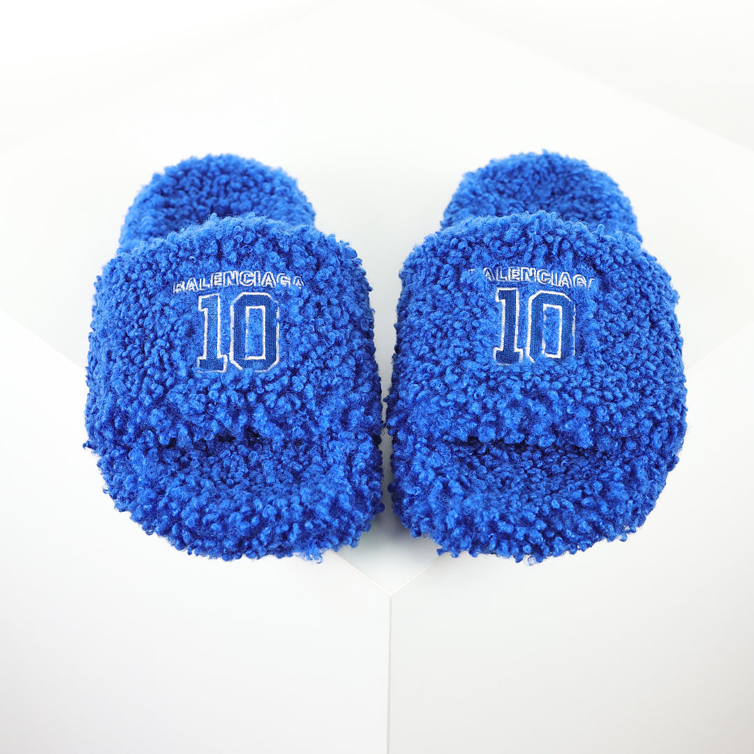 Balenciaga Furry Open Mule