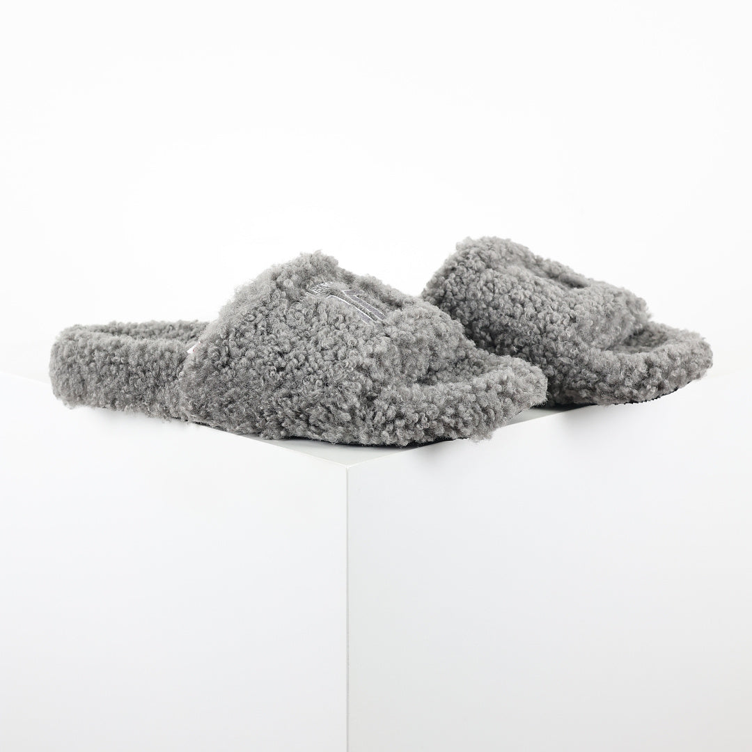 Balenciaga Furry Open Mule