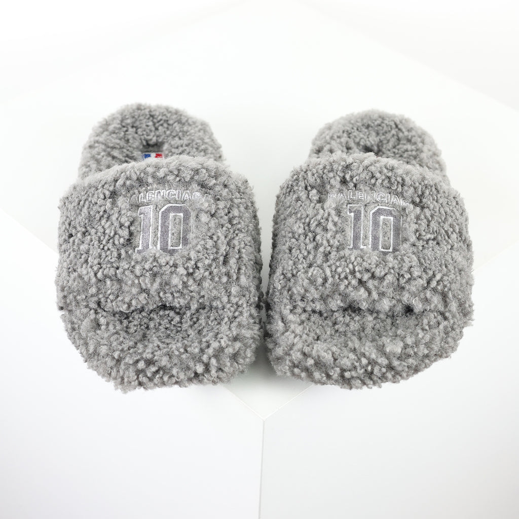 Balenciaga Furry Open Mule